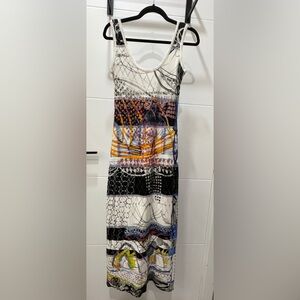 Save The Queen abstract bodycon, S